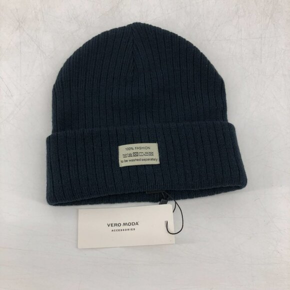 NWT Vero Moda Night Sky  100% Fashion Vmibi Beanie OS - Picture 10 of 14